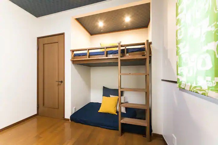 二段ベッドのある子供部屋